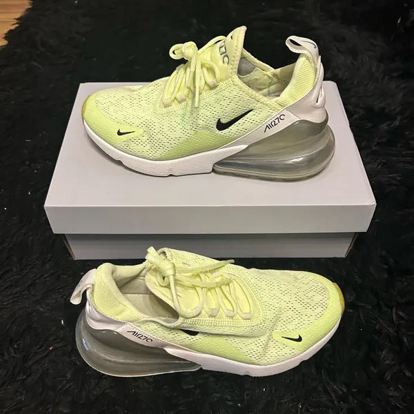 Nike air max 270 barely volt platform lace up shoes sneakers - Image 9