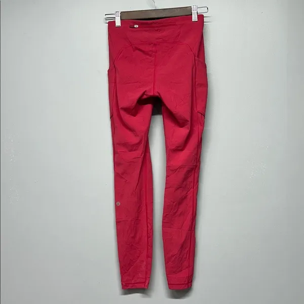 Lululemon Speed Up Tight 28" Full-On Luxtreme Fuchsia Pink Leggings Size 4 - Image 3
