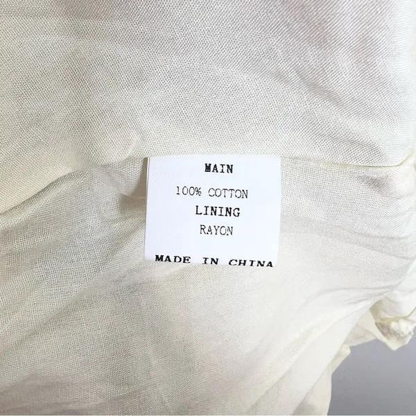 Petal + Pup Yana Maxi Dress in Cream Black Size XS - Image 12