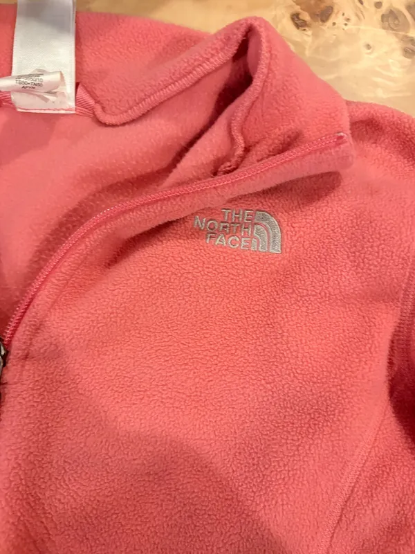 pink north face fleece - Image 2
