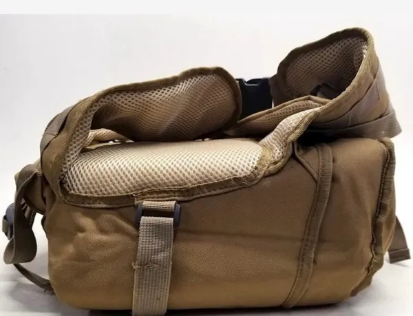 9.11 Tactical Series Muddy Colour Full Gear Extreme Outdoor Tactical Backpack - Image 3