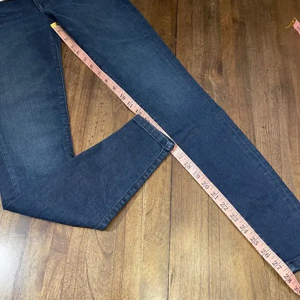 ABLE High Rise Skinny Jeans Blue Size 24 - Image 10