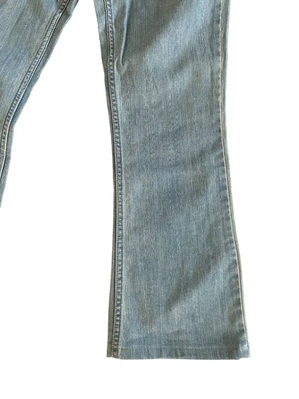 LEVIS Signature Light Wash Low Rise Bootcut Jeans Size 4 - Image 4