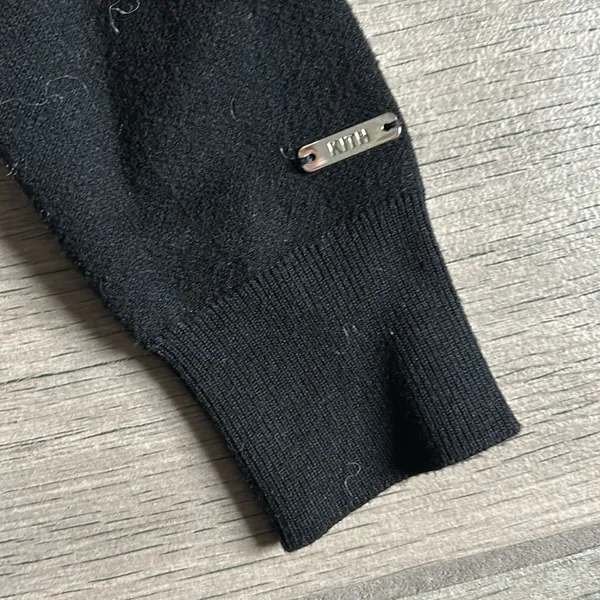 Kith black turtle neck sweater - Image 2