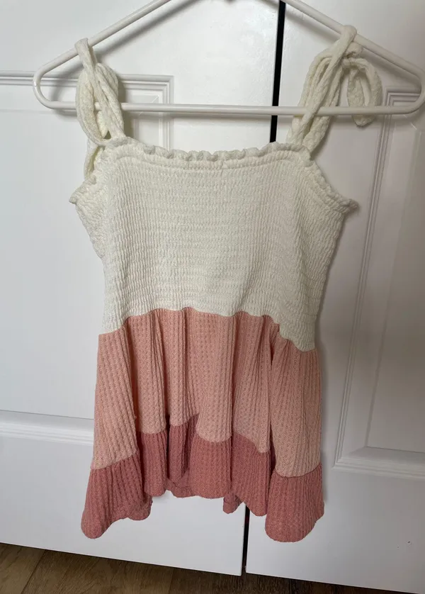 Altar'd State white and pink tank - Image 3