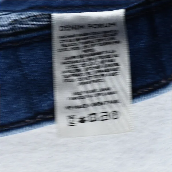 Denim Forum High Waisted Straight Leg Jeans Medium Wash Raw Hem Stretch Size 25 - Image 7