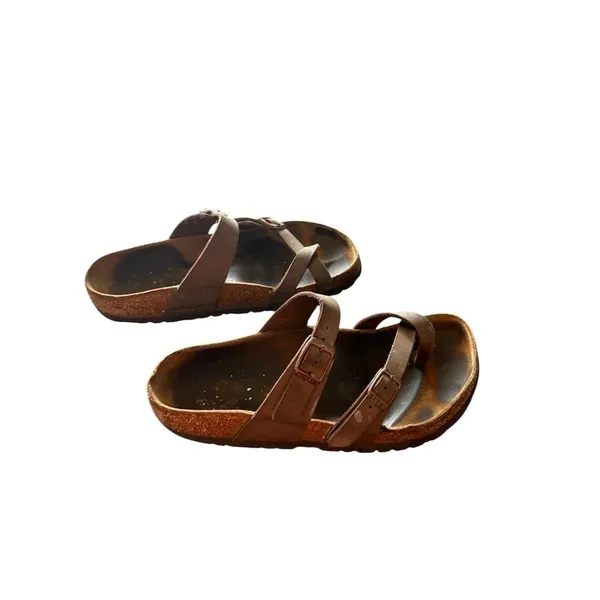 Birkenstock Mayari Women's Sandals Size 6‎ Brown Slip-On Casual - Image 3