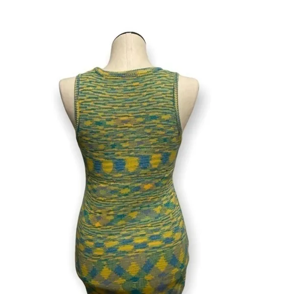 Unbranded Dress woman’s lime green yellow Halter Sleeveless New size Large - Image 10