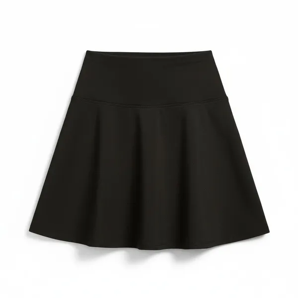Athletic Works Women Skort Size XXXL (22) Black Pull On Dri-Work Mid-Rise Active - Image 7