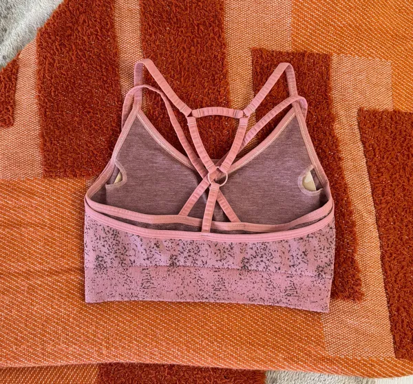 Gymshark Sports Bra Adapt Fleck Pink - Image 2