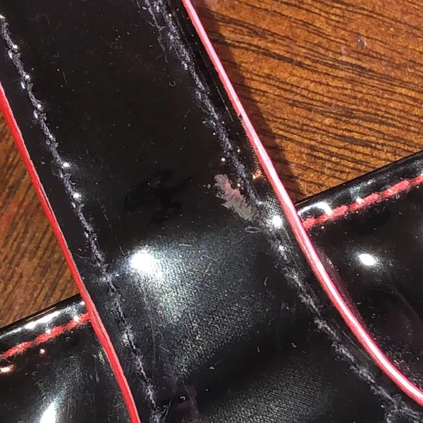 Stephanie Johnson for Saks Fifth Avenue Black Patent Leather Classic Bag Tote - Image 13