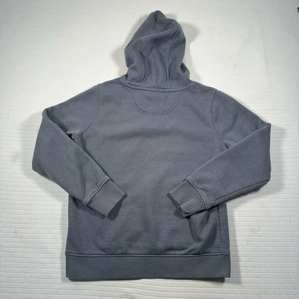 Carhartt Women’s Small Gray Pullover Hoodie Graphic Logo Sweatshirt Cozy Casual - Image 14