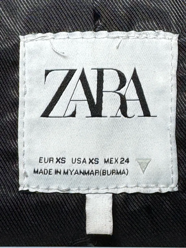 ZARA Faux Leather Jacket - Image 2