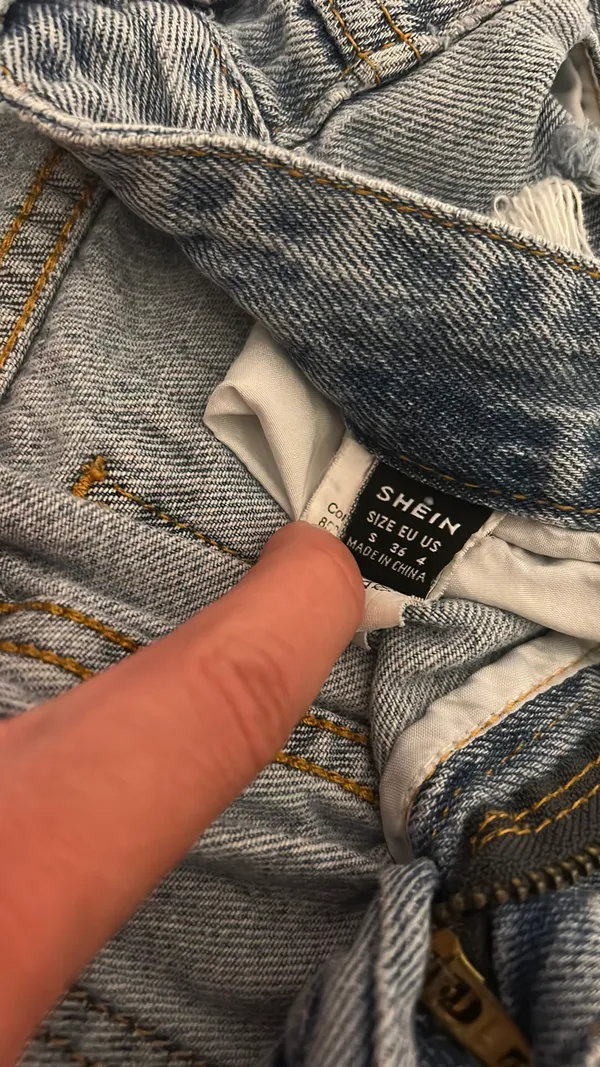 Ripped blue jeans SHEIN - Image 3