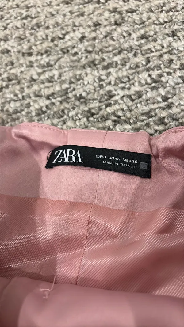 ZARA Strapless Button Down Top - Image 2