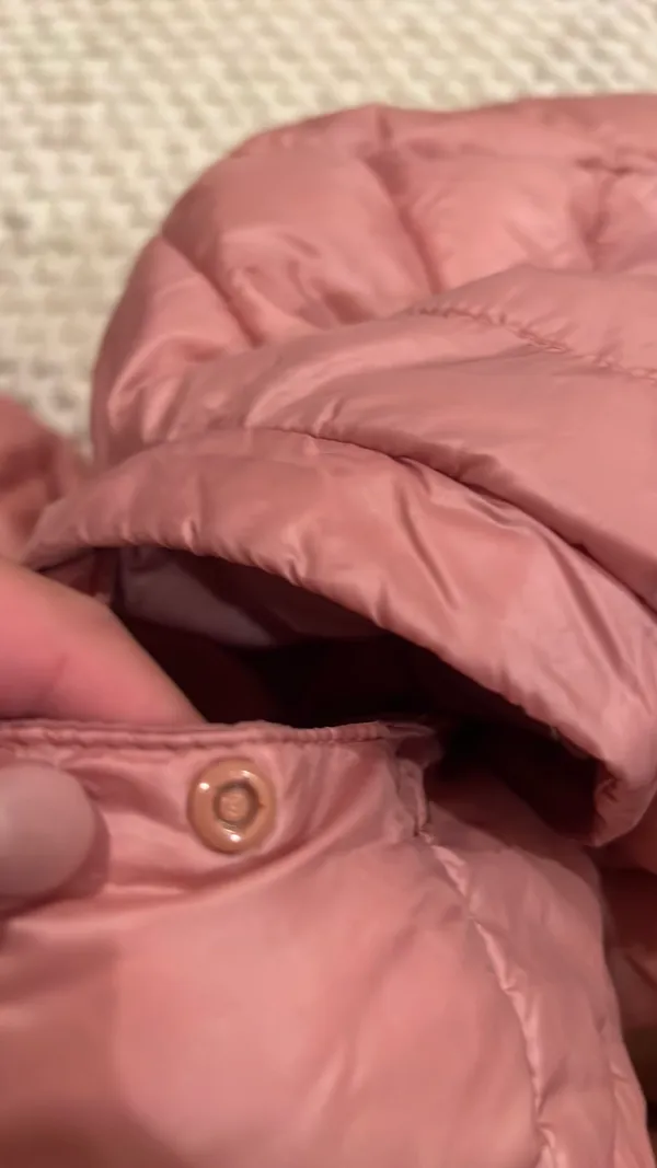 Pink H&M Puffer Jacket - Image 2