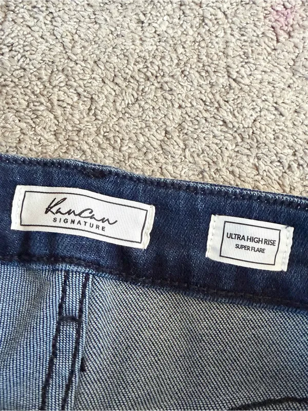 KanCan Signature Women’s Ultra High Rise Super Flare Jeans in Estilo 27 - Image 7