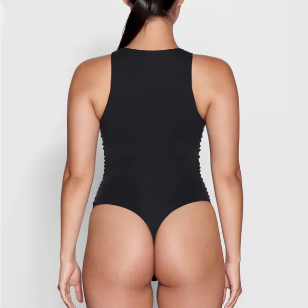 Skims Fits Everybody High Neck Bodysuit - Image 3