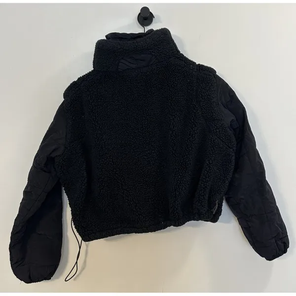 FREE PEOPLE Movement Scenic Route Solid 1/2 Zip in Black Size X-Small - Image 7