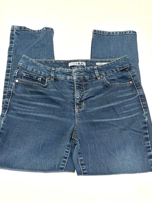 Code Bleu Jeans size 12PS Blue - Image 3