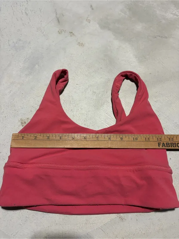 Lululemon Coral Pink Sports Bra 8 - Image 7