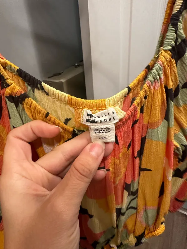 Billabong Cropped Shirt Long Sleeve - Image 3