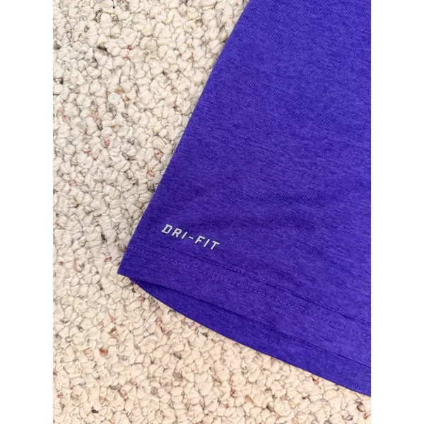 Nike Dri-FIT Tank Top Purple Women's Medium Athletic Running Workout - Image 6