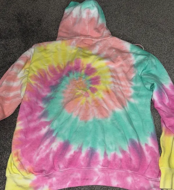 Tie Dye Hoodie Multiple Size XL - Image 3