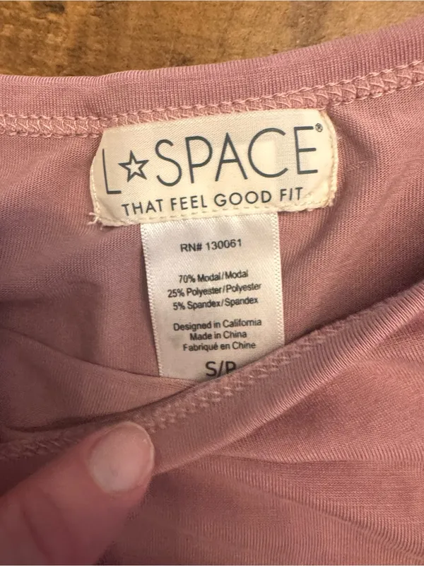 L*SPACE Balboa Dusty Rose Mini Dress‎ - Image 5