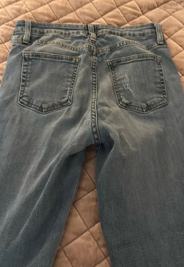 Just Black Denim Jeans Skinny Distressed - Image 2