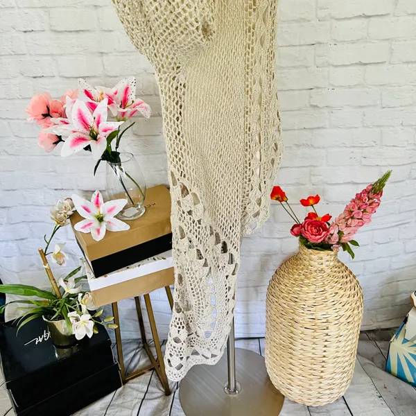 Free People Crochet Cardigan - Image 5