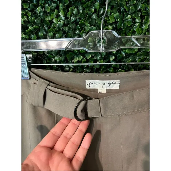 Free People NWOT Sheer Soul High Waisted Trousers Sz 6 - Image 7