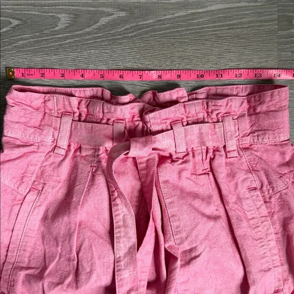 Free People Sky Rider Straight Leg in Rosebloom - Image 9