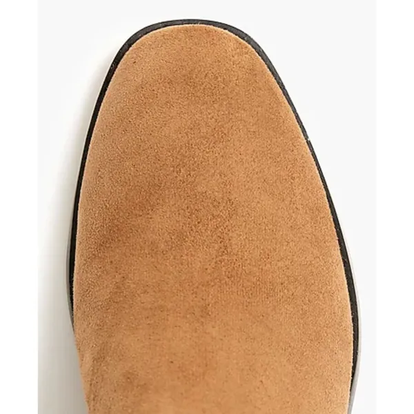 J. Crew Size 7.5 Sueded Chelsea Boots in Rich Coffee Brown - Image 4