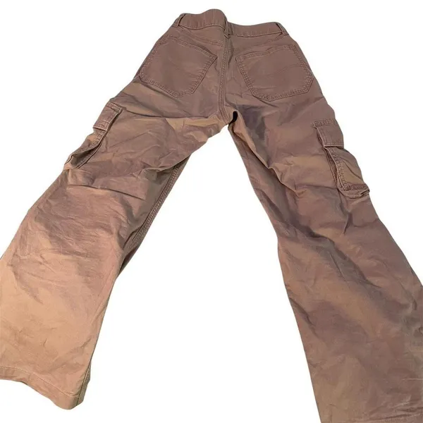 Hollister baggy cargo pants tan brown - Image 2