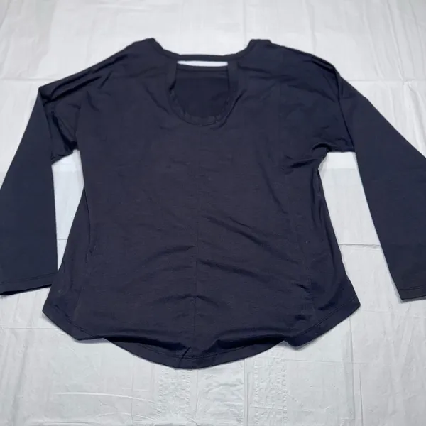 All in Motion Black Long Sleeve Tee - Image 2