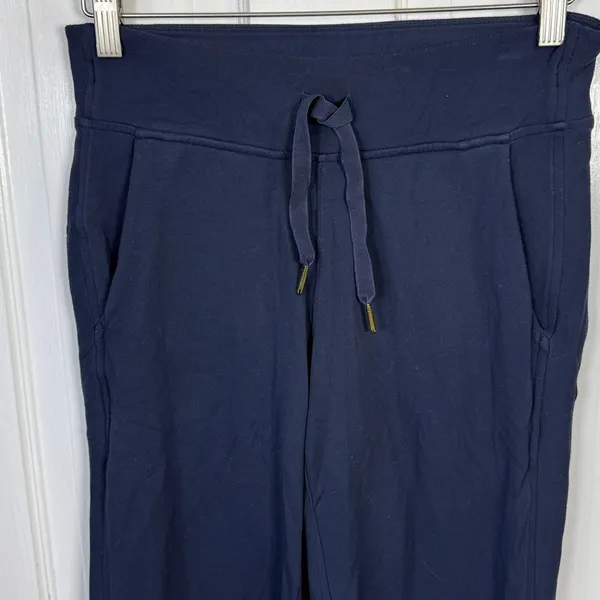 Lululemon Women’s Navy Blue Drawstring Joggers W2123 Sz 4 - Image 3