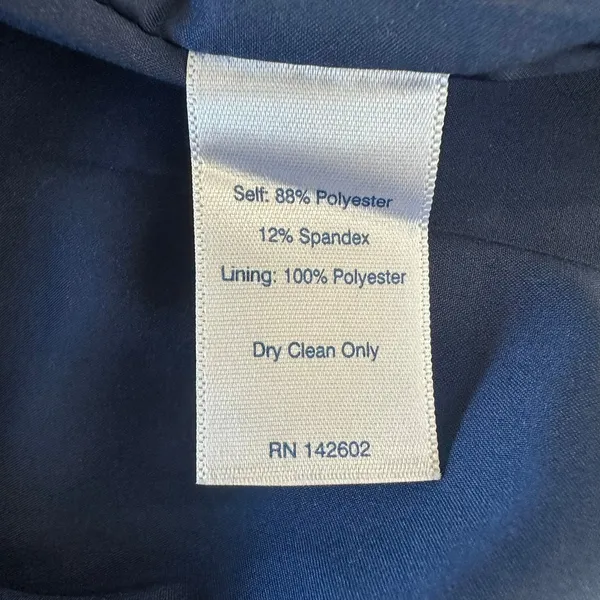 Sail to M Sable navy blue shift mini dress high funnel neck Sleeveless Short - Image 7
