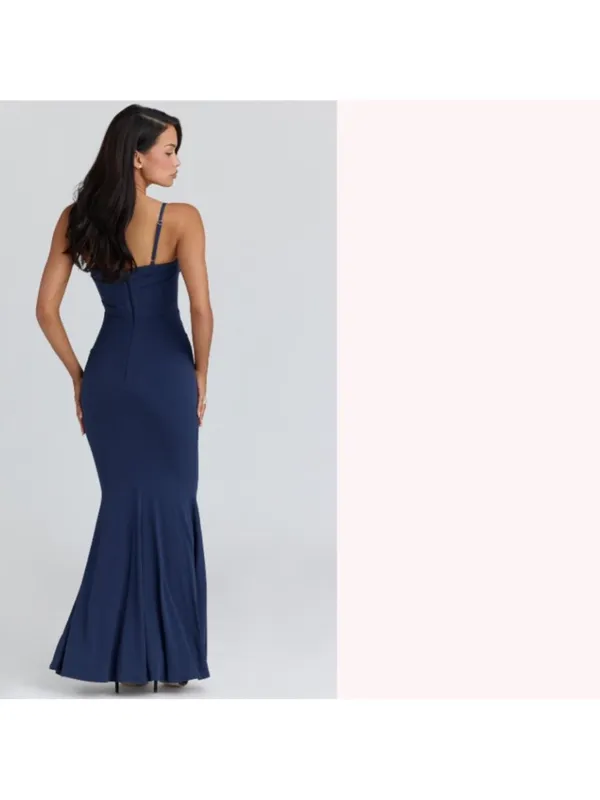 House‎ of CB 'Milena' Navy Corset Maxi Dress size XL NWOT - Image 4