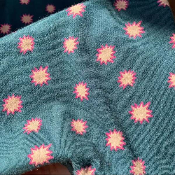 Boden Abigail Jersey Dress Size 6 Long Starburst - Image 6