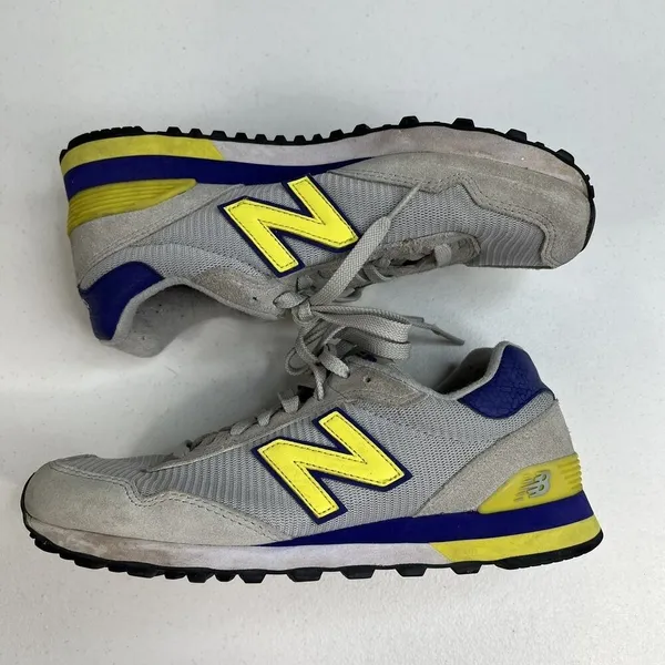 New Balance Size‎ 8 515 Sneakers Shoes Gray Suede Mesh Running WL515AAC Retro - Image 4