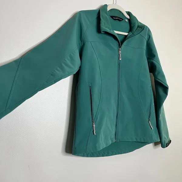 Black Diamond‎ Teal Hard Shell Outdoor Gorpcore Ski Snow Zip Up Jacket Coat - Image 2