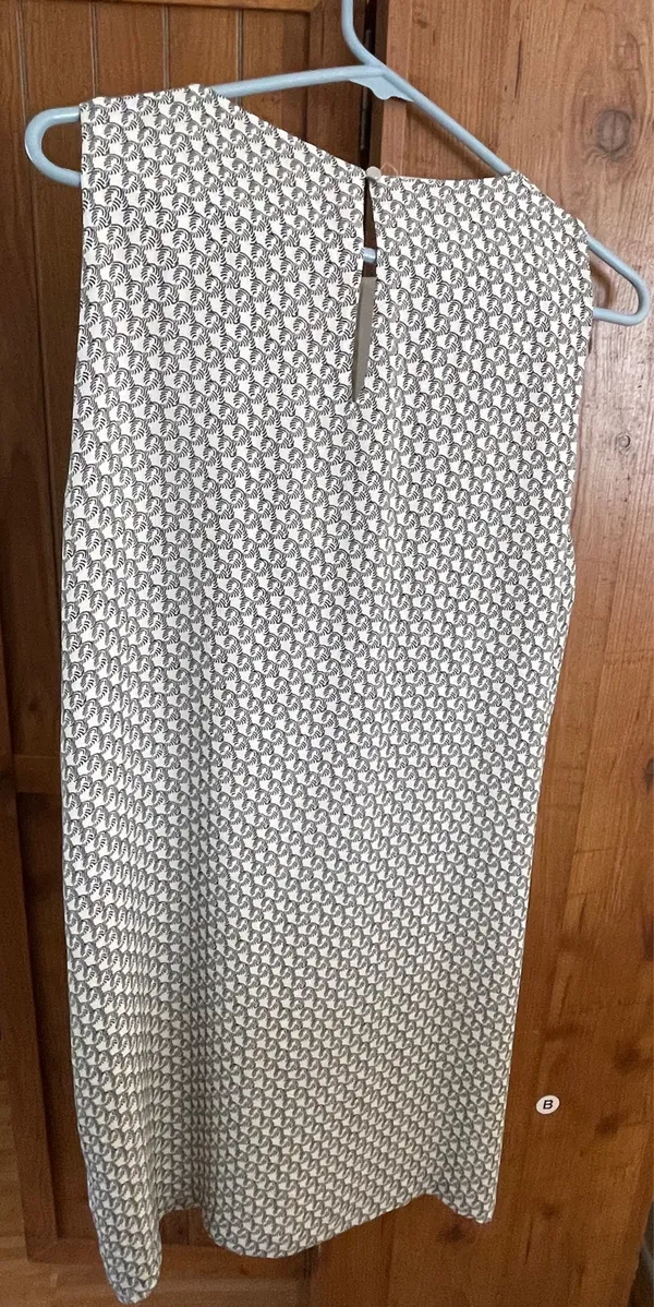 H&M Black & White Dress Sz 12 - Image 5