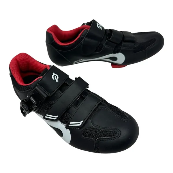 Peloton Black Cycling Shoes with Delta Cleats Size 40 (M7/W9) - Image 2