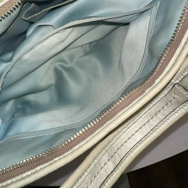 Coach • Vintage Gold Shoulder Hobo Ergo Pleated Purse • Leather Bag - Image 8