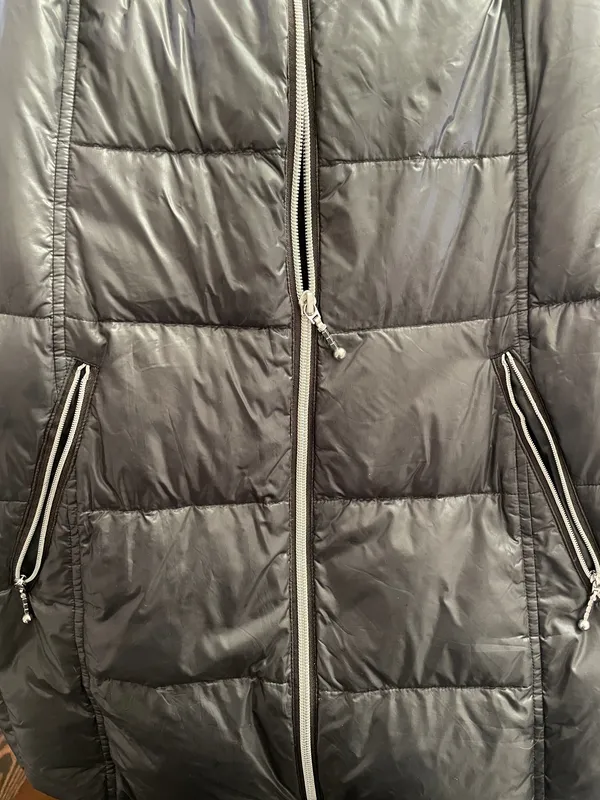 Dark Grey Coatology Long Vest - Image 5