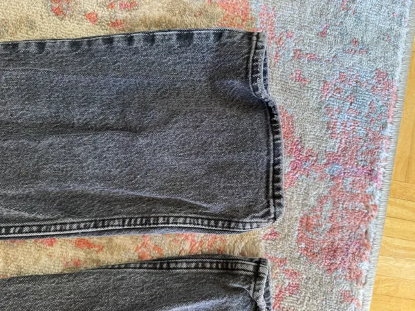 Grey/Black Abercrombie Jeans - Image 6