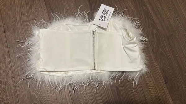 12th Tribe Feather White Top - Image 4