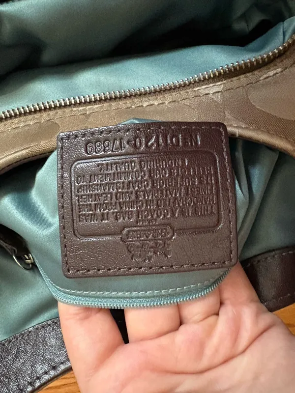 Coach Madison Maggie Hobo Bag Leather Shoulder - Image 5