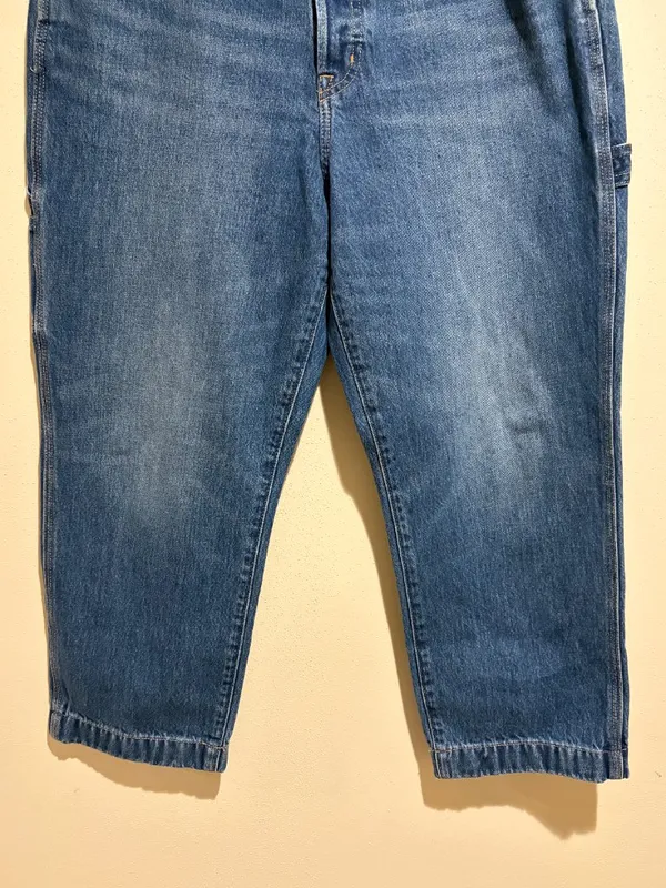 Gap Work Force High Rise Carpenter Jeans Medium Indigo - Image 6